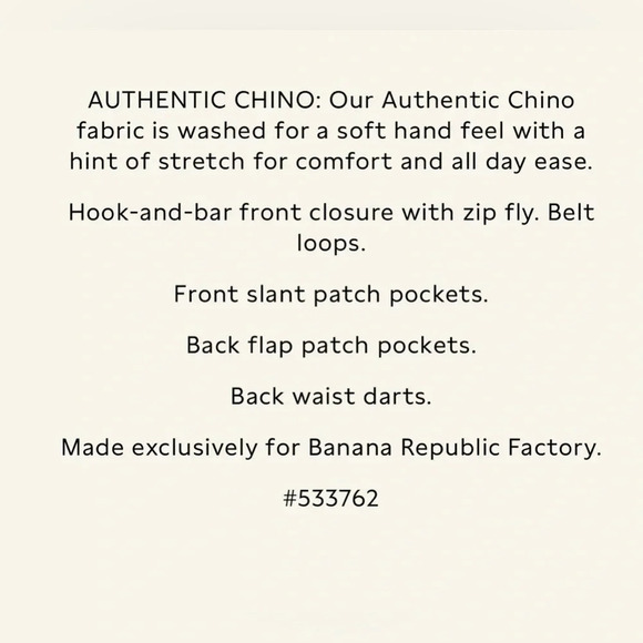 Banana Republic Authentic Chino Short - Picture 10 of 12